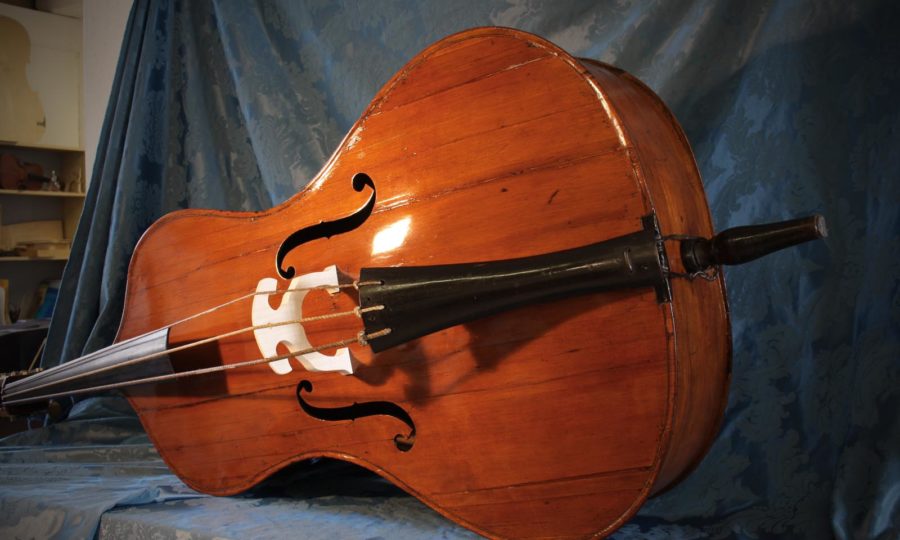 Bassetto a 3 corde Pietro Pallotta e Giovanni Rossi Perugia 1808 - Dopo