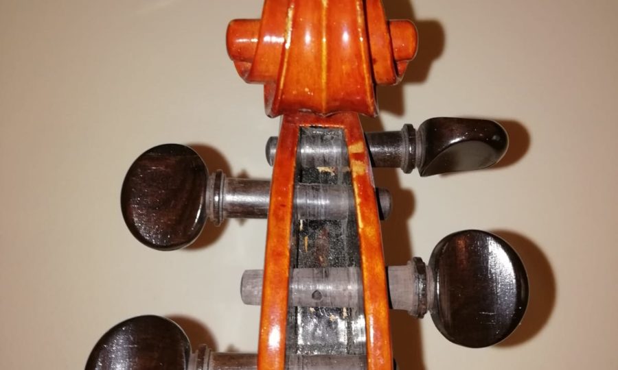 Restauro violino Luigi Galimberti 1935 - Prima